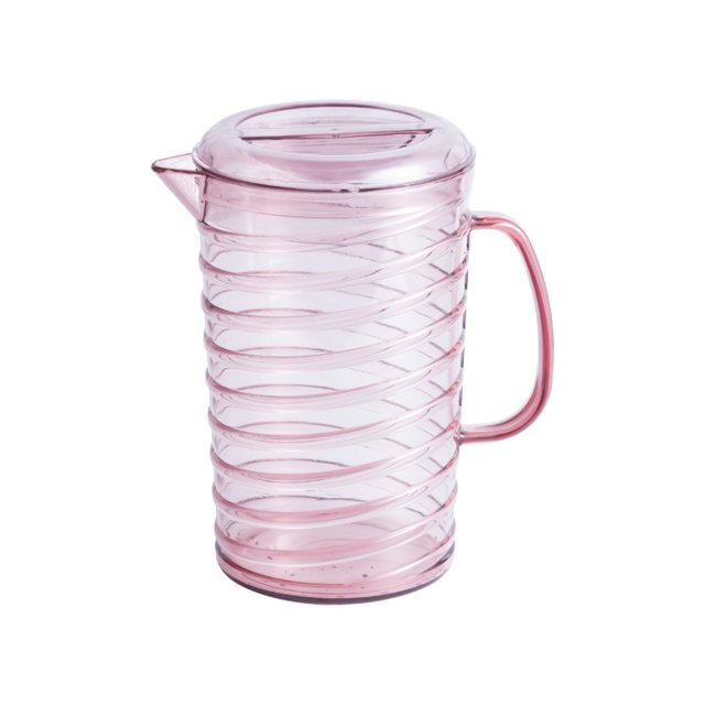 2L Plastic Water Pitcher Household Drinkware Water Jug With Lids Iced Tea Carafe For Coffee, Juice, Lemonade And Milk