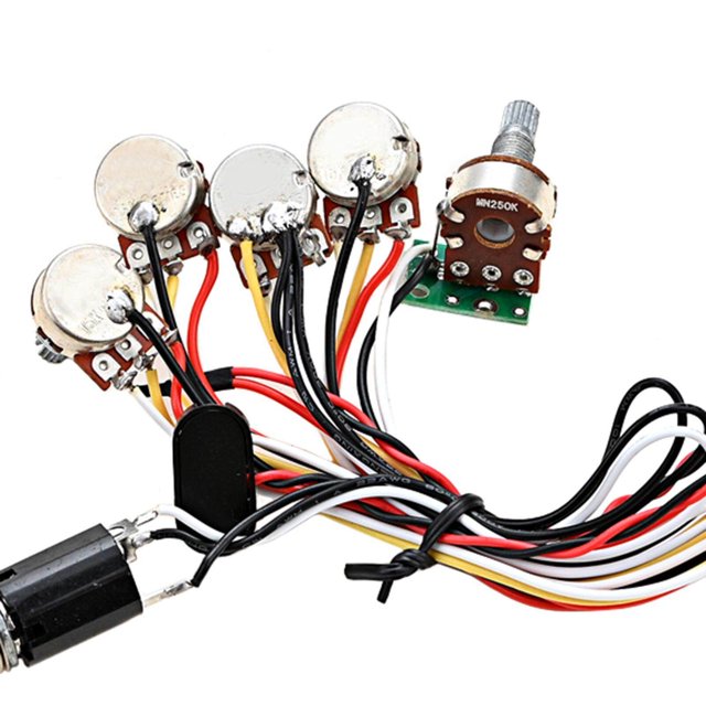 Bass EQ Band Égaliseur de Remplacement pour Prise Électrique Bass