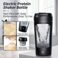 thumbnail image 4 of weibbin Electric Shaker Bottle with Powder Box, Protein Mixing Cup, USB Rechargeable Shaker Cups for Protein,Milk,Meal Replacement Shakes, Portable & Leak-proof, 4 of 5