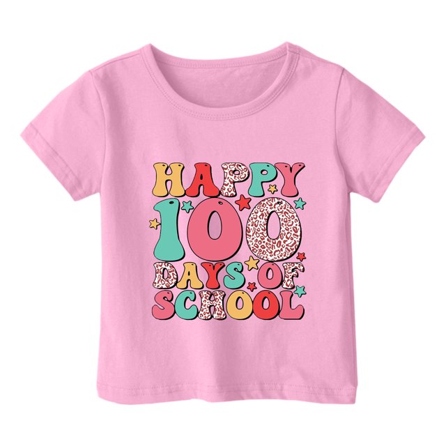 FhsagQ The 7th Of July Garçon et Fille Mode Décontractée Imprimé Col Rond Ample Manches Courtes T-Shirt Haut Filles Printemps The 7th Of July T-Shirts Taille 6/6X Tout-Petits Filles T-Shirts d'Été 3T Pâques 3-4 Ans