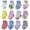 Pink, variant on yocbz Kids Wool Socks Cartoon Childrens Socks Comfortable Skin Friendly Fashionable Polyester Non Slip Mid Calf Socks Grey,7Y