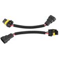 thumbnail image 1 of Low Power Consumption Black Fog Lamp Wiring Adapter, 2Pcs Extension Wiring Harness, Easy To Install Car Accessories For Fog Light Bulbs Heavy Duty Headlight, 1 of 8