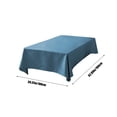 thumbnail image 3 of Wzzjkit Table Cloth Scandinavian Table Cover Napkin Waterproof Oilproof Tablecloth Table Mat Solid Color Imitation Linen Tablecloths, 3 of 6