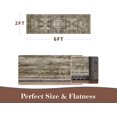thumbnail image 2 of -Area Rug X Rugs for Living Room- Machine Washable Rug-Soft Living Room Rug-Vintage Non Slip Carpet-Rugs for Bedrooms Dining Room Living Room Office, 2 of 7