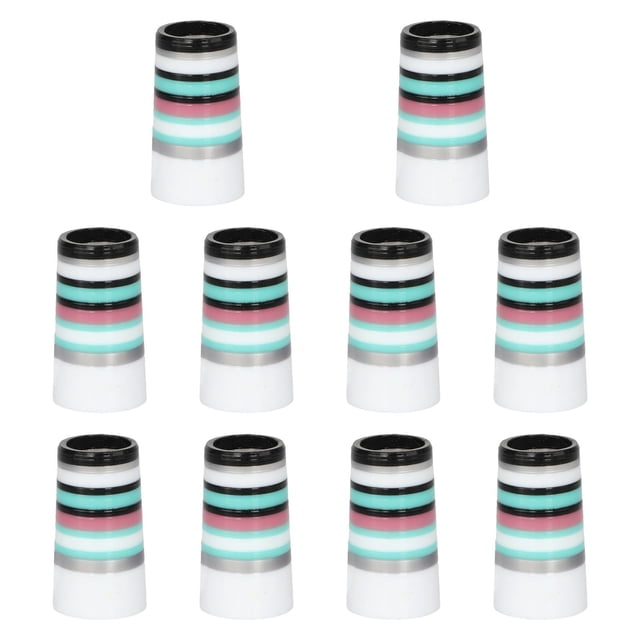 Youkk 10Pcs Golf Ferrules .370 Golf Club Shaft Ferrules for Sports Beginner Adults Style D Style B
