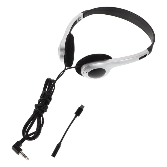 SOPOTUTU Back to School USB C Headphones Featuring Retro Style For Tablets With Clear Sound Set