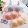 thumbnail image 4 of Harpily 2025 Bra Front Closure Bra For Women Comfort Wireless Full Coverage Womans Sleep Bra, 4 of 9