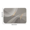 thumbnail image 3 of Summer Savings!Super Absorbent Bathroom Bath Mat Quick Dry Floor Mat,Diatomaceous Earth Mat,Non Slip Thin Bathroom Rugs,Rubber Backed,Bathroom Rug in Front Of The Kitchen Sink,Shower Room,Bathtub, 3 of 8