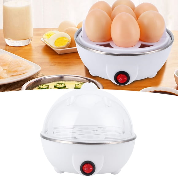 Electric Egg Boiler Steamer Poacher Cooker 350W Multifunctional Mini Eggs Cooker with Easy to Function for Kitchen Use