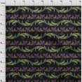 thumbnail image 3 of oneOone Polyester Lycra Fabric Leaves & Floral Artistic Print Sewing Fabric BTY 56 Inch Wide, 3 of 4