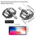 thumbnail image 3 of Pédale Autobloquante DU+ Roulement Pédale de Vélo Pédale de Vélo Réglable Largement Utilisée Remplacement de Pédale de Vélo pour Cyclisme Extérieur Vélos, 3 of 9