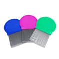 thumbnail image 1 of HLONK Hair Care Terminator Lice Comb Hair Rid Headlice Stainless Steel Metal Teeth, 1 of 8