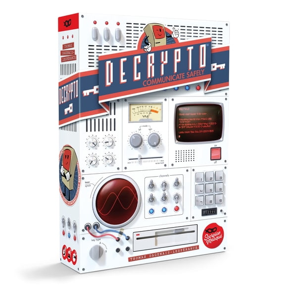 Decrypto / Jeu de Fête de Déduction pour Ados et Adultes / 12 Ans et Plus / 3 à 8 Joueurs / 15 Minutes / Version Anglaise