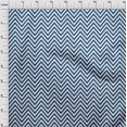 thumbnail image 3 of oneOone Georgette Viscose Fabric Chevron Geometric Print Fabric By Yard 42 Inch Wide, 3 of 4