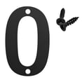 thumbnail image 1 of Penkiiy 4.7 Inch House Numbers for Outside - Easy Installation With Screw Set, Includes Hardware for Flush or Floating Mount, Matte Address Mailbox Numbers for Door, Exterior, Porch, 1 of 7