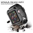 thumbnail image 4 of Apple Watch 3 Cases 38mm, Rugged Protective Case with Strap Bands for Apple Watch Series 3 2017 [38mm, Compatible with Apple Watch 38mm Series 3/Series 2/1/Original (2015) ] (Red), 4 of 8