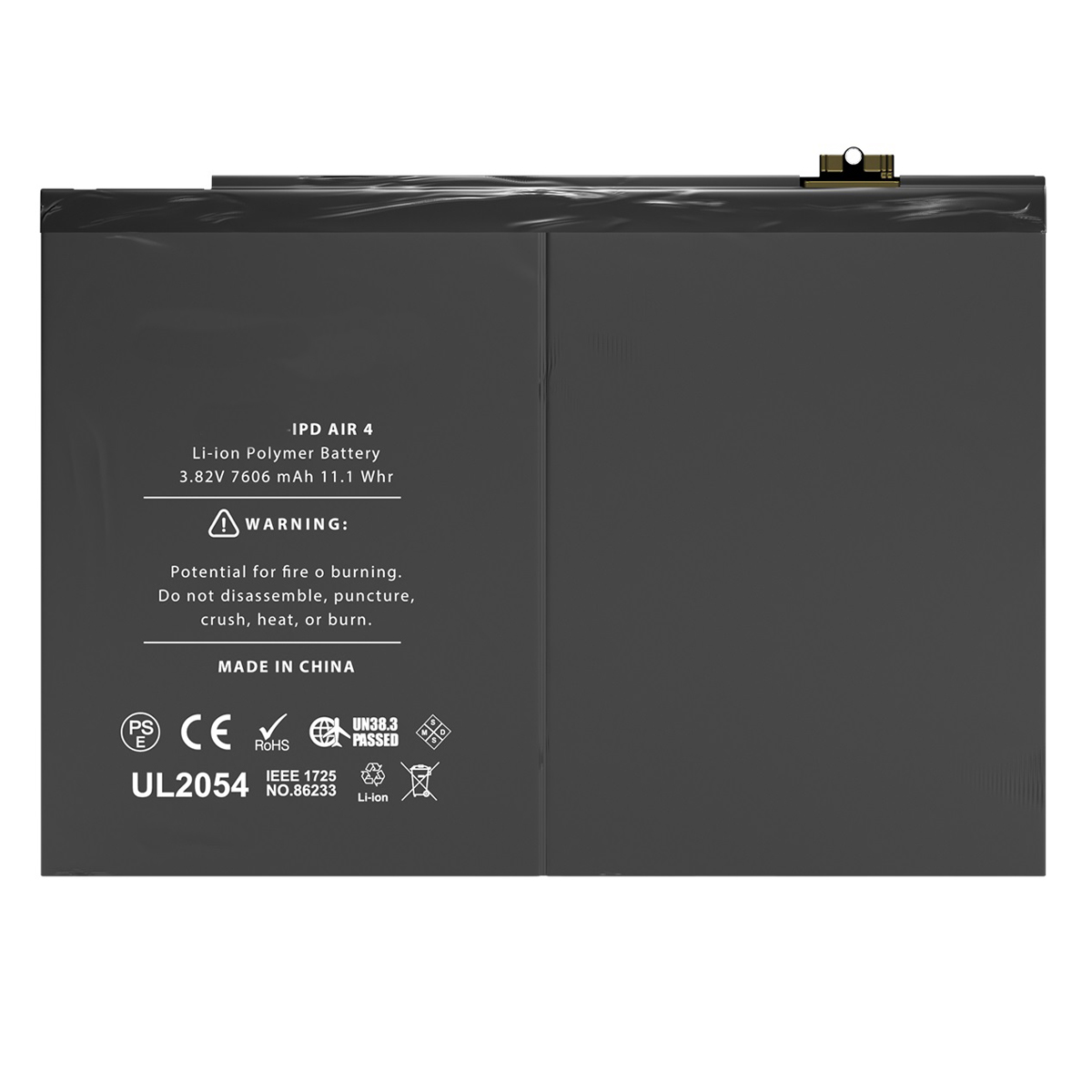 Apple iPad Air 4世代 256GB (86%Battery) Replacement Battery 7606 mAh For Apple iPad Air 4 10.9