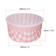 thumbnail image 2 of Unique Bargains 100 Pcs Standard Cupcake Cups Disposable Oven Safe Baking Cups, Light Pink, 2 of 5