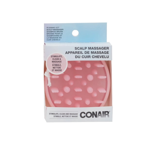 Conair Triple-Action Shampoo Scalp Brush
