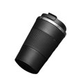 thumbnail image 1 of Lipstore Tasse de Voyage pour Café Récipient à Boisson Froid et Chaud Tasse à Café Portable Simple Noir 510ml, 1 of 8