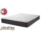UltraFlex INSPIRE- Orthopedic Mattress with Cool Gel, Pressure Relief Foam, Multiple Posture Support, Low Motion Transfer, and Spinal Care (Made in Canada) with Waterproof Mattress Protector