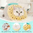 thumbnail image 4 of ORUYROP Adjustable Cat Cone Collar Soft, Cute Cat Recovery Collar, Cat Cones After Surgery for Kittens, 4 of 6