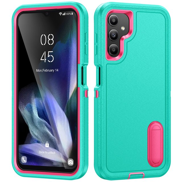 for Samsung Galaxy A14 5G Case, Samsung Galaxy A14 5G Phone Case with Built in Kickstand, Shockproof/Dustproof/Drop Proof Heavy Duty Military-Grade Rugged Protective Cover for Samsung Galaxy A14 5G