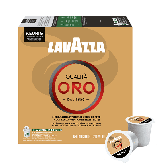 Lavazza Qualità Oro, Medium Roast, K-Cup Coffee Pods