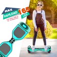 thumbnail image 3 of Hoverboard Bluetooth pour Enfants, Trottinette Auto-Équilibrée Couleur Araignée et Couleur Chrome avec Haut-Parleur Sans Fil Intégré et Roues Lumineuses, 3 of 5