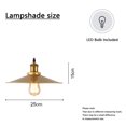thumbnail image 2 of Plug In Ceiling Light Fixture Modern Minimalist Dining Room Kitchen Island Metal Gold Flower Chandelier Hanging Lamps, 2 of 4