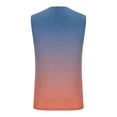thumbnail image 5 of NTACZA Athletic Men's Tank Tops Sleeveless Basic Shirt Sports Gradient Crew Neck Men Shirts L, 5 of 5