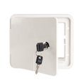 thumbnail image 2 of Baohd RV Cable Hatch Wires Organizer Locking Wire Cord Holder Vehicle Accessory Professional Cords Box Component for Camper Truck White, 2 of 8
