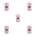 thumbnail image 1 of Wweixi Transparent Tea Jars For Storing And Displaying Favorite Tea Leaves Food Grade Metal Kitchen Storage Jars Jars Kitchen Pink sugar 5Set, 1 of 6