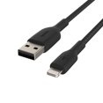 thumbnail image 3 of Belkin BOOST CHARGE Braided Lightning to USB-A Cable 6ft Black, 3 of 5