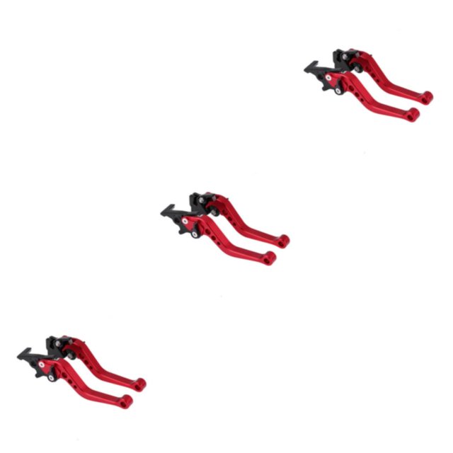 Baohd 1/2/3/5 Motorcycle Handle Braking Brake Strong Stability And Of Motorcycles red 3PCS