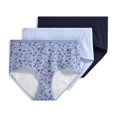 thumbnail image 1 of Jockey Culotte Moderne pour Femmes en Coton Biologique Extensible à Logo - Lot de 3, 1 of 4