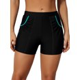thumbnail image 1 of BeautyIn Swim Shorts with Pockets Swimming Bottoms for Women Sun Protection, 1 of 6
