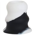 thumbnail image 1 of Grip-N-Rip Softball Bat Taper Grip - Hitting and Training Aid Durable Easy-On/Off - Black/White, 1 of 3