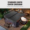 thumbnail image 3 of KFFKFF Spa and Hot Tub Cover Lift, Adjustable Dimensions from 31.5" - 41.3" in Height and 69" - 100.5" in Width, Can be Mounted on Either Side, Compatible with a Range of Rectangular Bathtub, Spa, 3 of 9