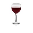 thumbnail image 2 of Round wine glass, 2 of 2