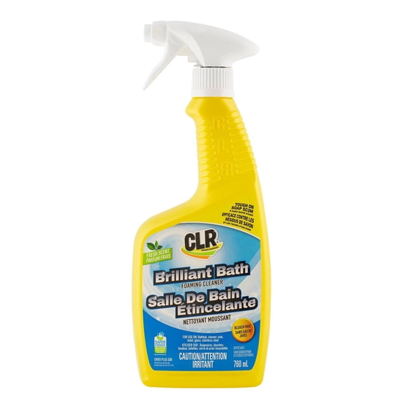 CLR , Nettoyant pour la Salle de Bain, Parfum Frais, 760ml