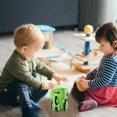 thumbnail image 2 of Contixo Kids Smart Robot Toy Mini Robot Talking Singing Dancing Interactive Voice Control Touch Sensor Speech Recognition Infant Toddler Children Robotics - R1 Green, 2 of 6