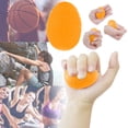 thumbnail image 1 of Jubipavy Grip Training Finger Strength Exerciser Silicone High Elastic Egg Adult Children Decompression Hand Grip Tool, 1 of 6