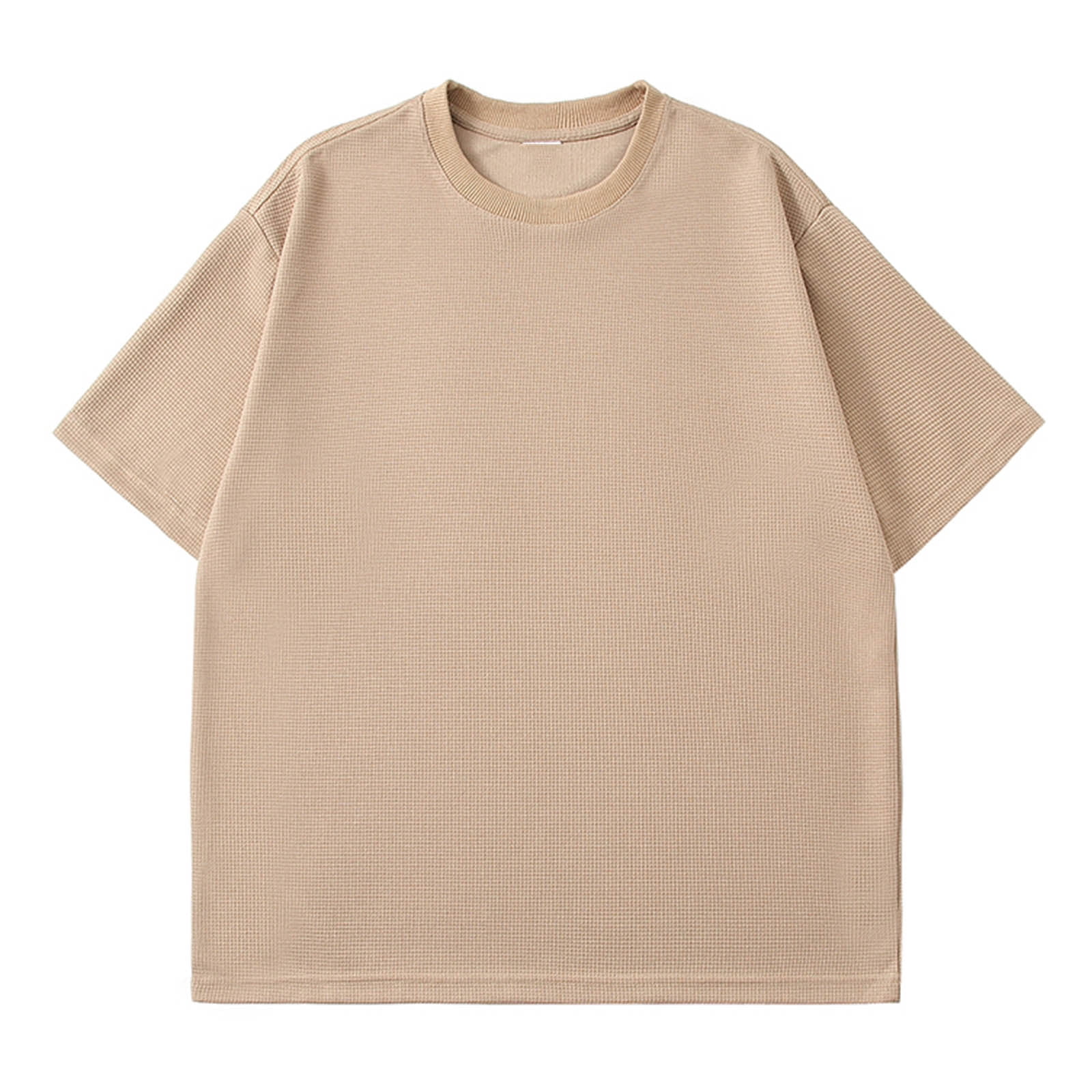 T-shirts pour Hommes à Manches Courtes Homme Uni Mode Décontracté Chandail à Enfiler Col Rond T-Shirt à Manches Courtes Hauts T-Shirts pour Hommes Mode Into the Am T-Shirts pour Hommes T-Shirts pour Hommes Grande Taille