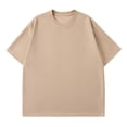 thumbnail image 1 of T-shirts pour Hommes à Manches Courtes Homme Uni Mode Décontracté Chandail à Enfiler Col Rond T-Shirt à Manches Courtes Hauts T-Shirts pour Hommes Mode Into the Am T-Shirts pour Hommes T-Shirts pour Hommes Grande Taille, 1 of 3