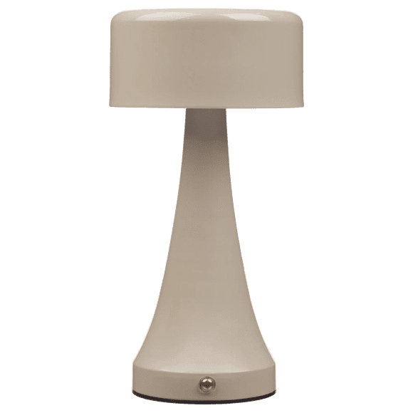 Bouclair Taupe Mushroom LED Table Lamp