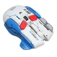 thumbnail image 1 of 3 Mode PC Mouse, Macro Programmable 2.4G Wired  10 Keys Sensitive Gaming Mouse 5 Adjustable DPI with 11 RGB Light for IOS for  White,Yellow,Black, 1 of 7