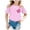Pink, variant on Zshosam T Shirts for Girls Birthday Shirt Baby Girls Tops Birthday T-Shirt Clothes Size 12T 13T,(Pink 12-13 Years)
