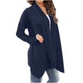 thumbnail image 4 of Cardigan Ouvert pour Femmes à Manches Longues, Cardigan en Tricot Léger et Chic, Veste Décontractée d'Automne, 4 of 6