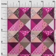 thumbnail image 2 of oneOone Velvet Light Brown Fabric Quilt Patchwork Sewing Material Print Fabric By The Yard 58 Inch Wide, 2 of 5